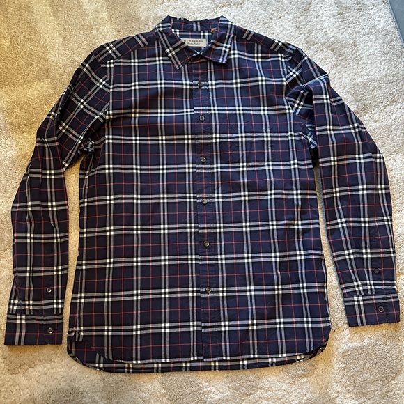 Burberry Jameson Vintage check cotton shirt Size Large - Picture 5 of 6